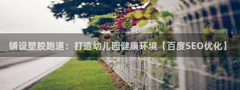 红足1世官网：铺设塑胶跑道：打造幼儿园健康环境【百度SEO优化】