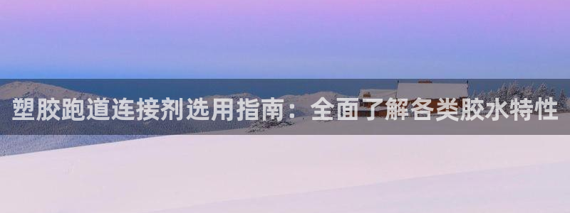 百度红足一1是干什么的：塑胶跑道连接剂选用指南：全面了解各类胶水特性