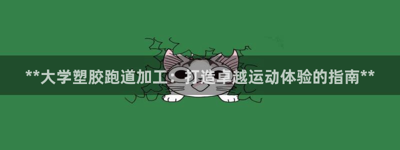 红足一1世666814足球：**大学塑胶跑道加工：打造卓越运动体验的指南**